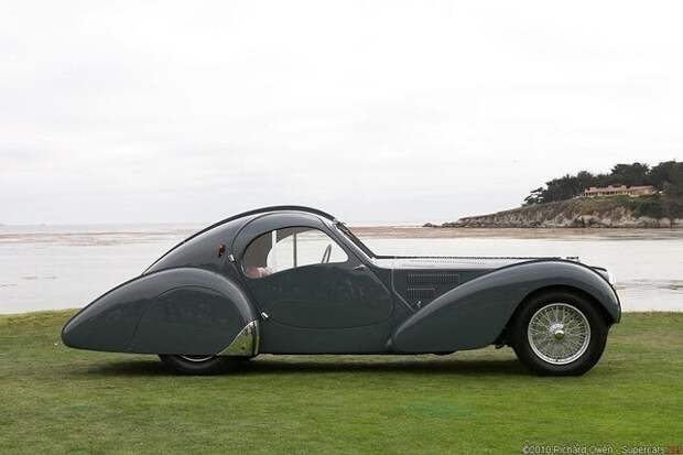 1936 Bugatti Type 57SC Atlantic. Очень креативный дизайн для 1930-х годов 1936 Bugatti Type 57SC Atlantic. Очень креативный дизайн для 1930-х годов