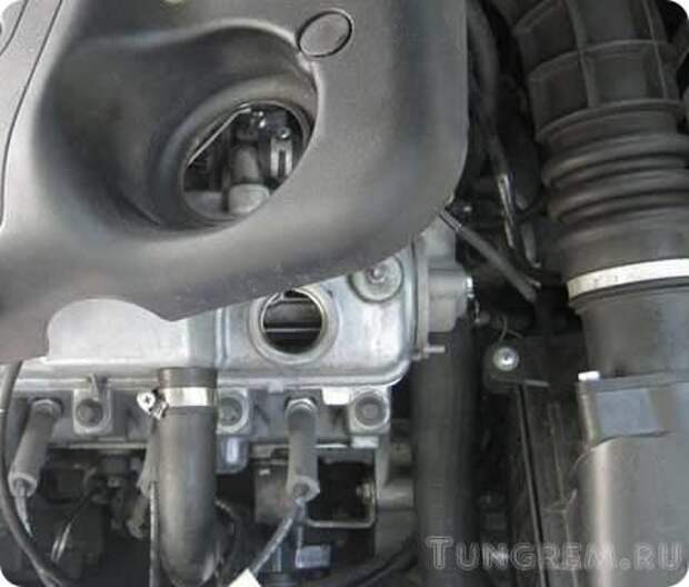 Датчик положения дроссельной заслонки Lada Kalina