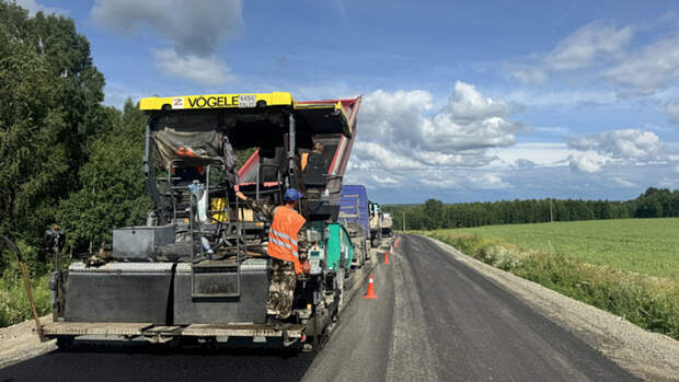 В Алтайском крае ремонтируют 9 км трассы за 255 млн рублей