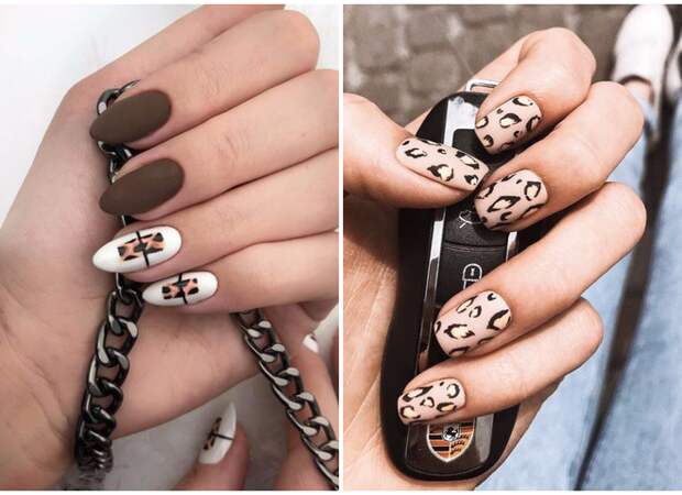 Животный принт в маникюре: ТОП-15 вариантов