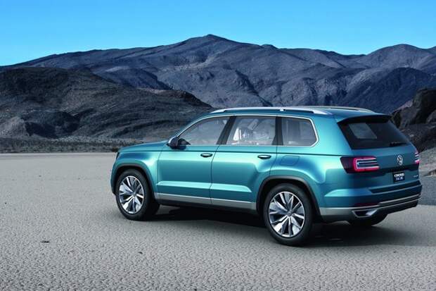 Новый кроссовер Volkswagen окажется больше Touareg - Фото 2