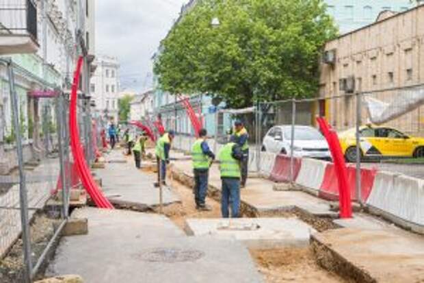 Возобновились работы по благоустройству Даева и Ананьевского переулков