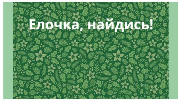 Где елочка?