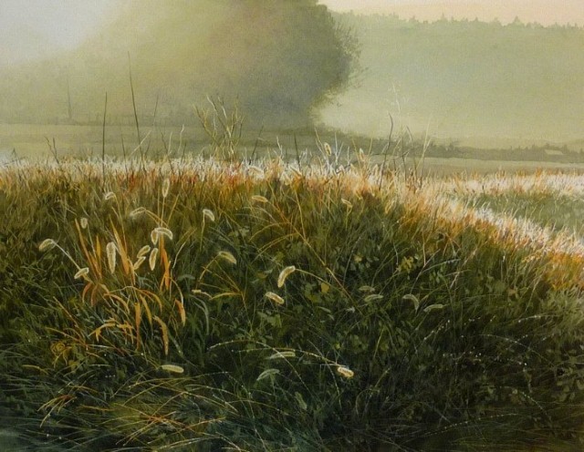 Рисунки акварелью. Abe Toshiyuki