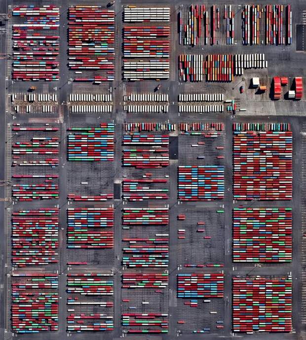 Порт Ньюарк, США вид сверху, изменения, планета, последствия, фото, человек