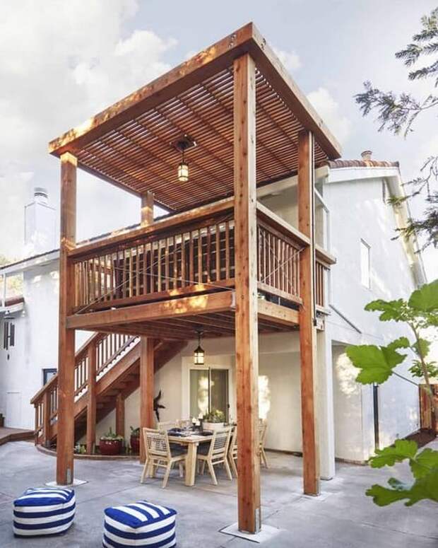 Как пристроить балкон в частном доме: 26 интересных и практичных идей