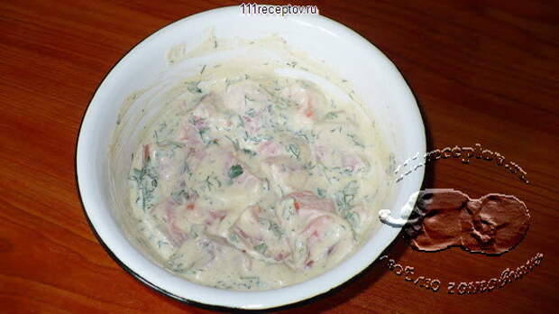 Шашлычки из сёмги