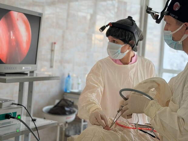 Девочке с атрезией хоаны впервые в Рязани провели сложнейшую эндоскопическую операцию