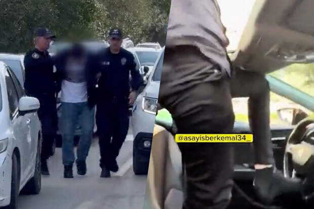 В Турции задержали водителя, управлявшего машиной своими ногами