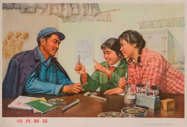 Китайская культурная революция 60-х и 70-х в плакатах пропаганды