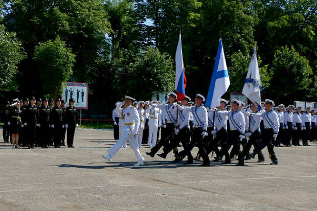 В Калининграде прошёл выпуск офицеров ВМФ