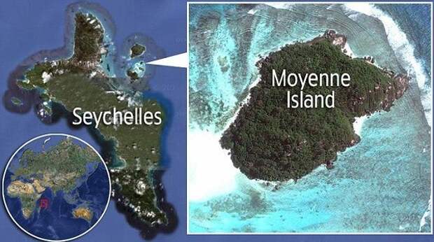 За 13 тысяч долларов англичанин Брендон Гримшоу купил крошечный необитаемый остров на Сейшелах и переехал туда навсегда.