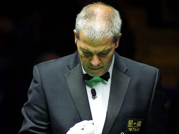 Ян Верхас последний раз судил финал Чемпионата мира в 2017 году (фото: SnookerHQ)