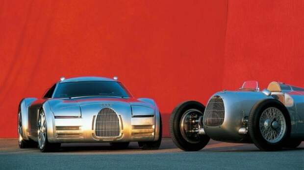 Audi Rosemeyer - концептуальный суперкар 2000 года