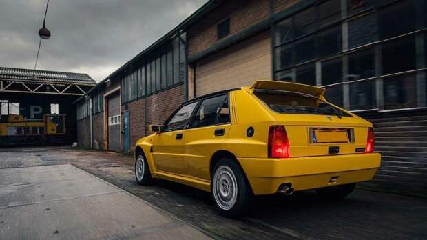 Лимитированный Lancia Delta HF Integrale Evoluzione Giallo Ferrari