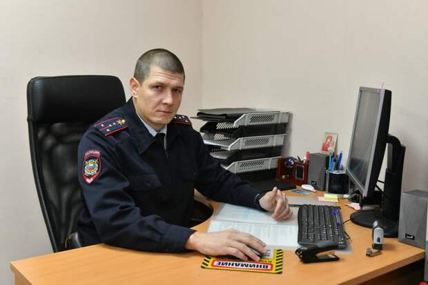 Дмитрий Ворончев работает в полиции с 2005 года / Фото: Денис Афанасьев