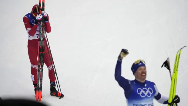 Большунов: со старта было понятно, что Нисканен сильнее