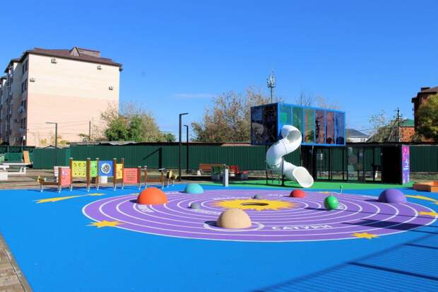 Итоги года. В поселке Яблоновском появилась первая в регионе детская научная площадка