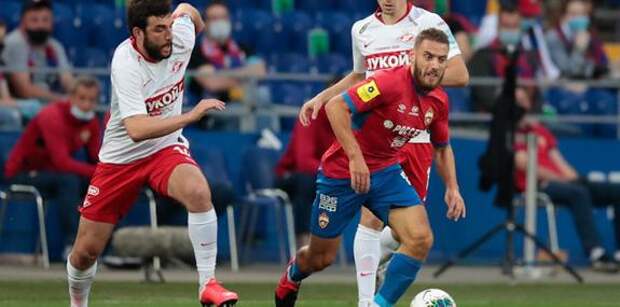 ЦСКА вырвал победу у «Спартака» 2:0