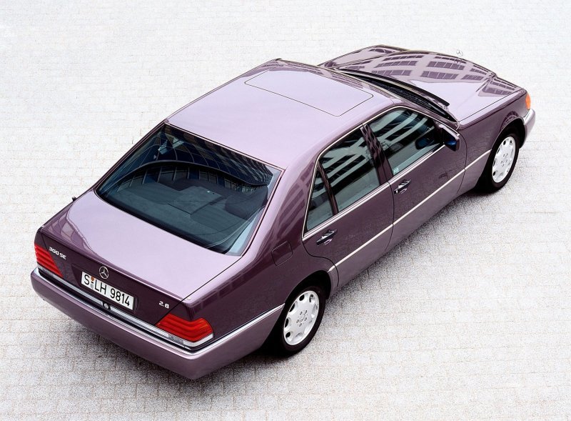 W140 — красивый ракурс! mercedes, mercedes-benz, авто, автодизайн, автомобили, дизайнер