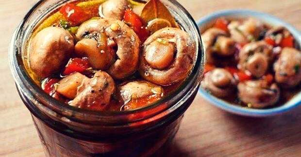 Быстрые МАРИНОВАННЫЕ вкусные ШАМПИНЬОНЫ — делаю на все праздники!