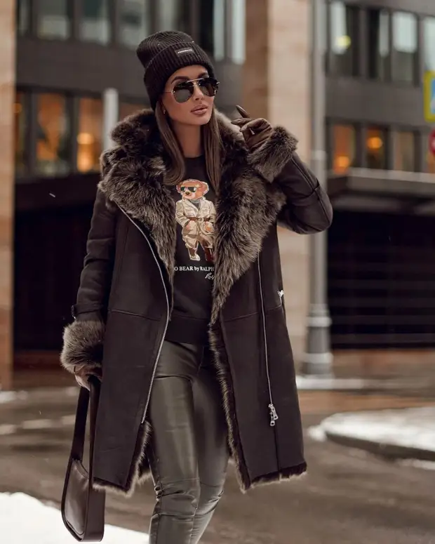 Модные зимние образы для уверенных в себе женщин: 15 изысканных идей
