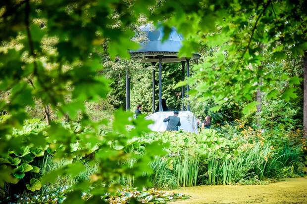 В тверском Ботаническом саду состоялось открытие восстановленной ротонды