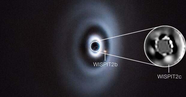 VLT подтвердил вторую протопланету в диске молодой звезды WISPIT 2