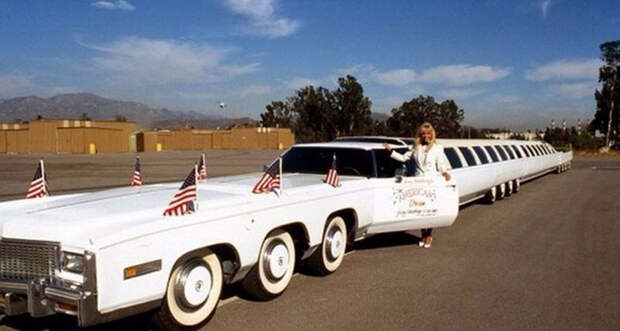 самый длинный лимузин в мире American Dream 2 (700x374, 229Kb)