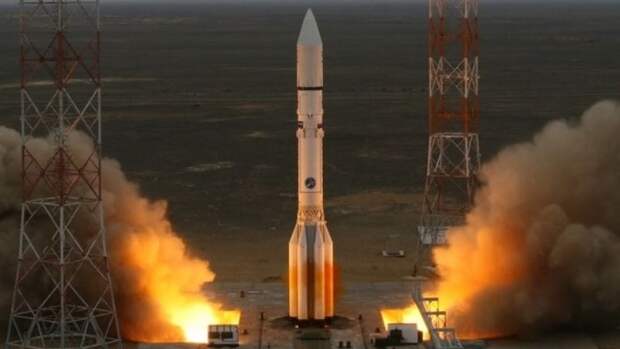 Пуск ракеты-носителя «Протон-М»