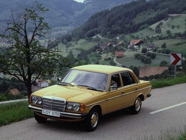 Седан W123 mercedes, mercedes-benz, авто, автодизайн, автомобили, дизайнер