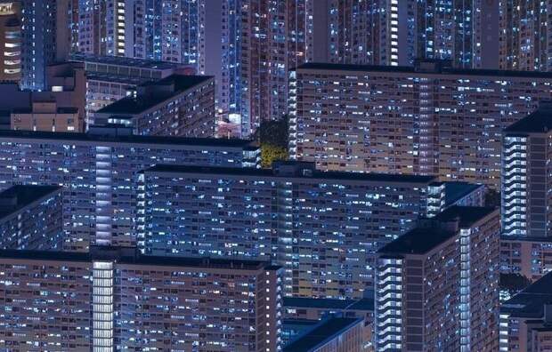 Гонконг - один из самых плотнонаселенных мегаполисов мира виды, города, китай, красота, необыкновенно, пейзажи, удивительно, фото