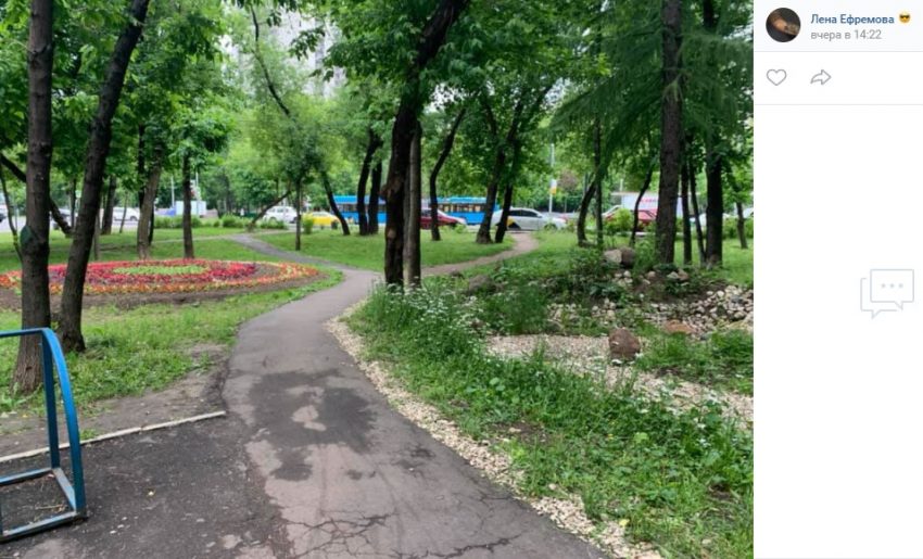 Фото дня: образец ландшафтного дизайна на Онежской