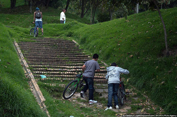 Велосипедный рай в Боготе