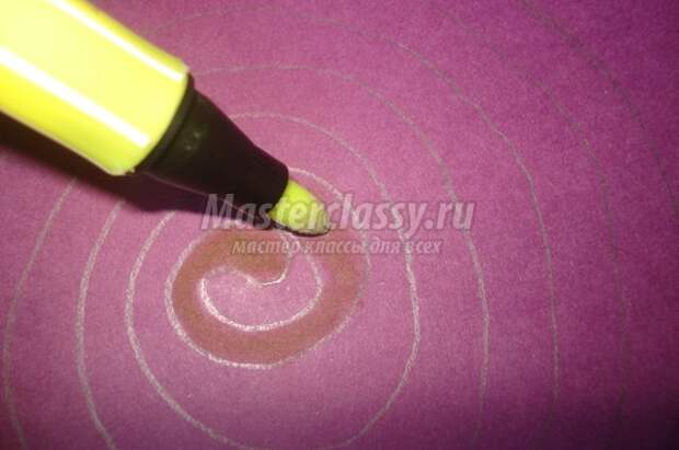 Аппликация леденец