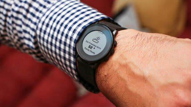 Часы Pebble Time Round