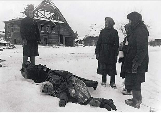 Душераздирающие фотографии военных лет.