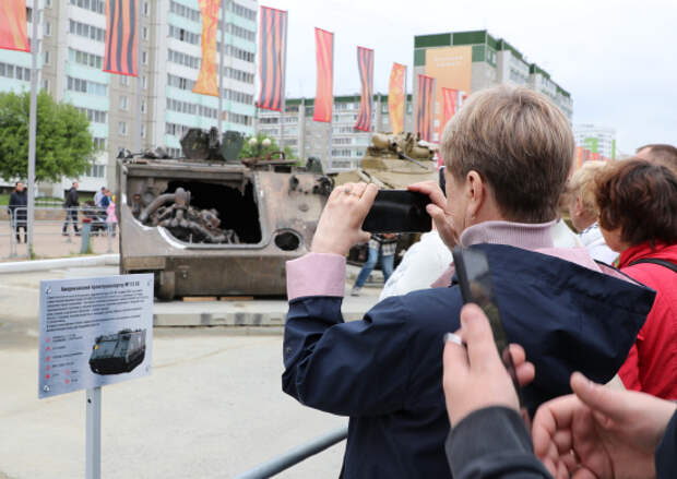 Более 45 ты. человек посетили выставку трофейной техники НАТО  в Верхней Пышме