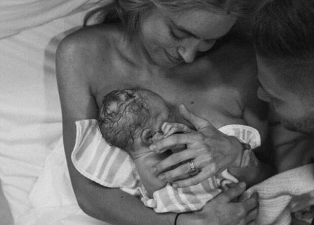 Первое «привет»: фотопроект о первой встрече мамы и малыша