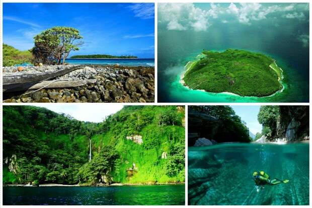 Остров Кокос - огромный необитаемый заповедник жизнь, земля, интересное, необитаемые острова, факты