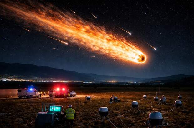 Датчики землетрясения "слышат", как космический мусор падает на Землю