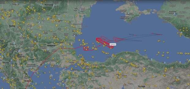 ФОТО: FLIGHTRADAR
