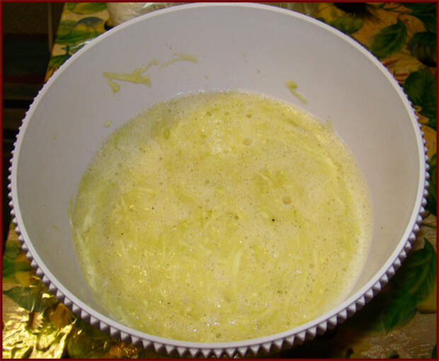 Закусочный кабачковый торт Закусочный кабачковый торт