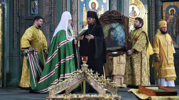 Патриарх Кирилл освятил главный храм Вооруженных сил. События дня. ФАН-ТВ