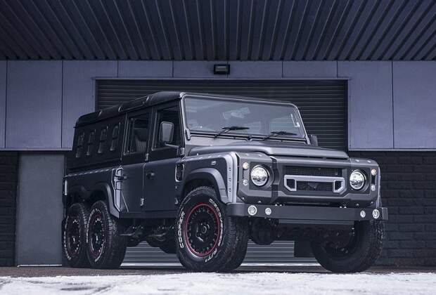 Вот это трактор: в Женеве представили новую версию Land Rover Defender kahn design, land rover defender, автосалон, автосалон в женеве, мотор-шоу, новинка, тюнинг, тюнинг-ателье