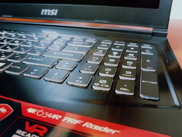 Обзор ноутбука MSI GE63VR 7RF Raider