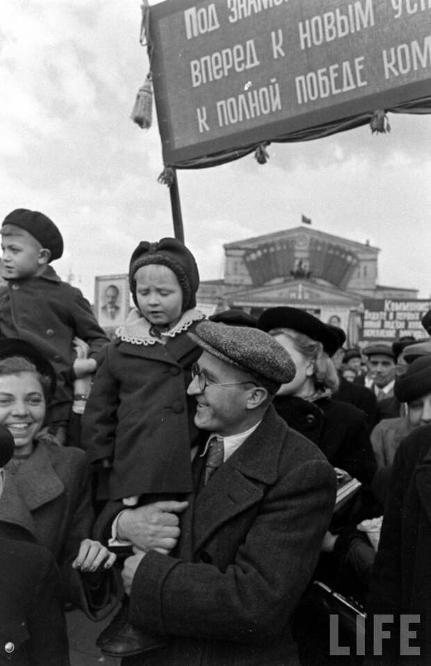 московский Первомай 1947 год