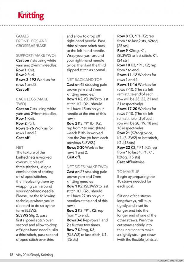 Simply Knitting №120 2014 - 紫苏 - 紫苏的博客