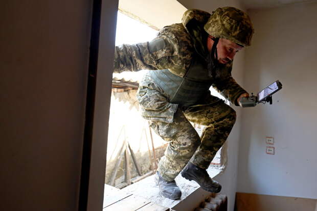 ВСУ незаконно заняли жилые дома на правобережье Днепра