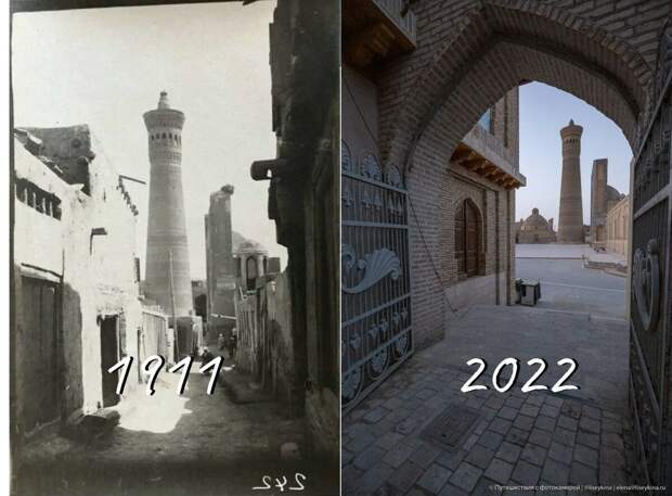 Когда гуляешь по Бухаре, кажется, что прошлое здесь переплетается с настоящим и пронизывает его, словно золотые нити искусную вышивку